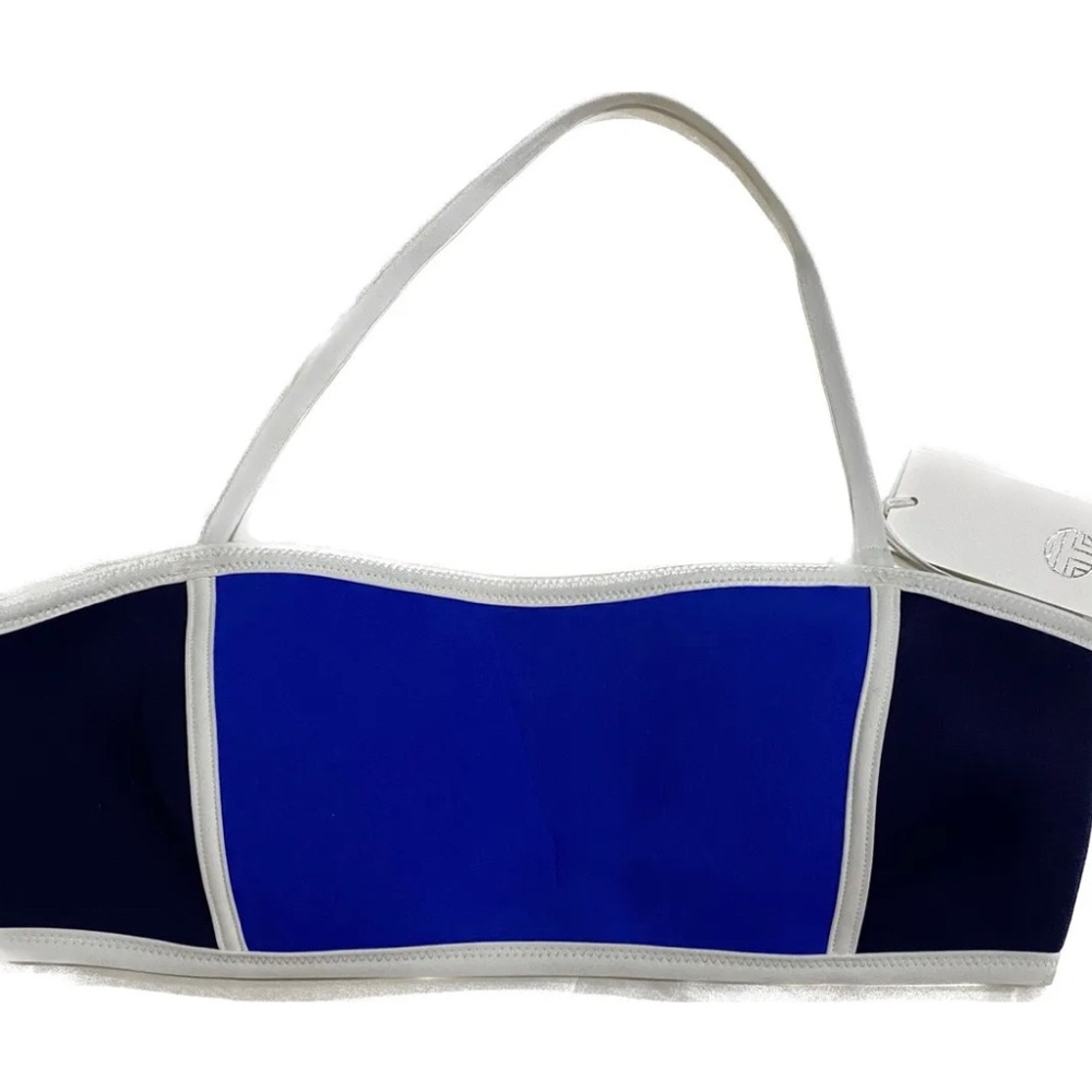 Tory Sport Neoprene Bikini Bandeau Size M